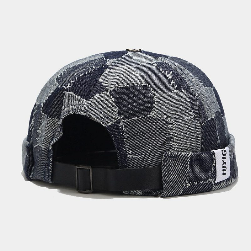 Plaid Landlord hat with jeans