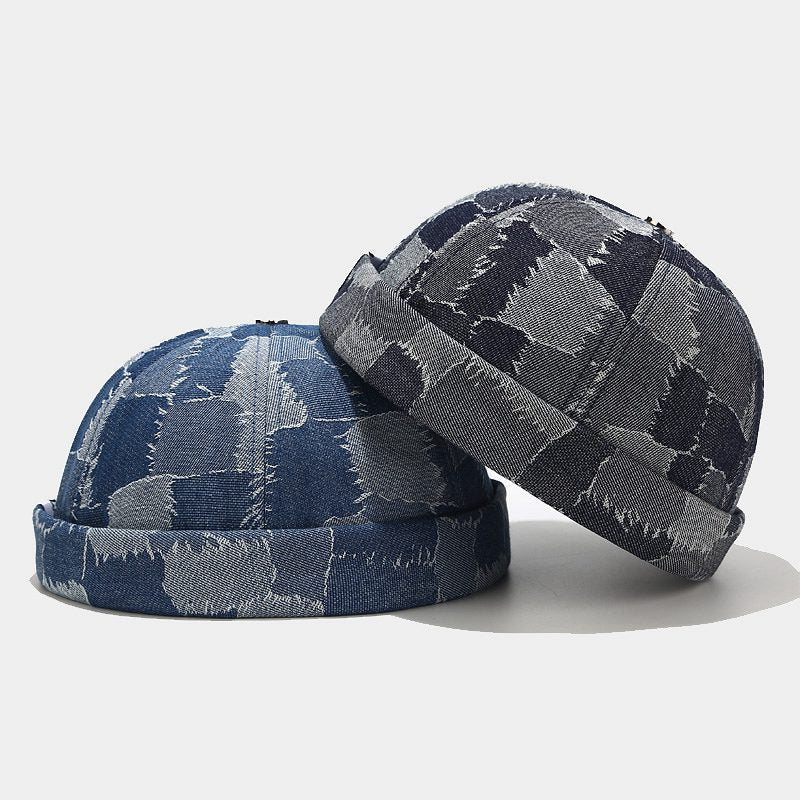 Plaid Landlord hat with jeans