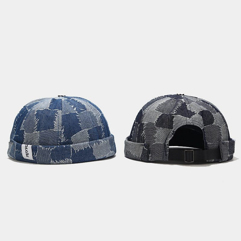 Plaid Landlord hat with jeans