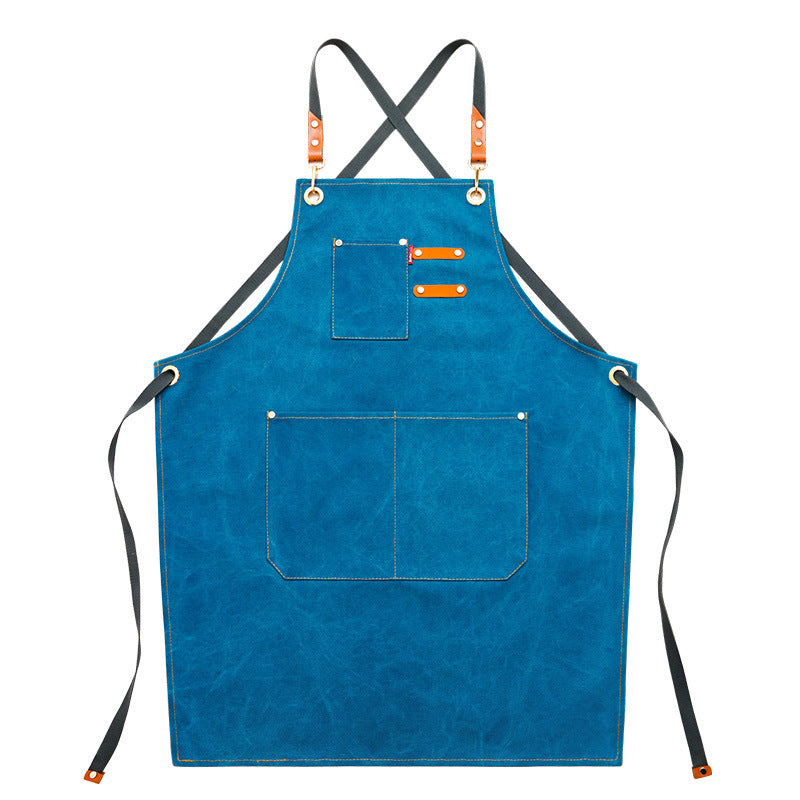 Tyylikäs ja käytännöllinen denim-esiliina - Simple Denim Apron