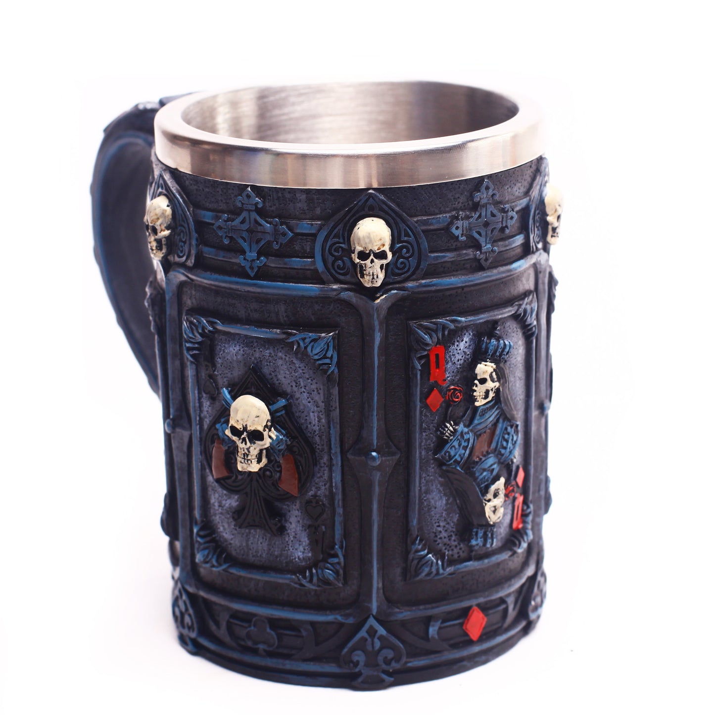 Steel Mug skull