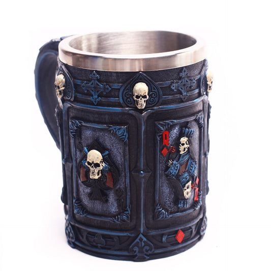 Steel Mug skull