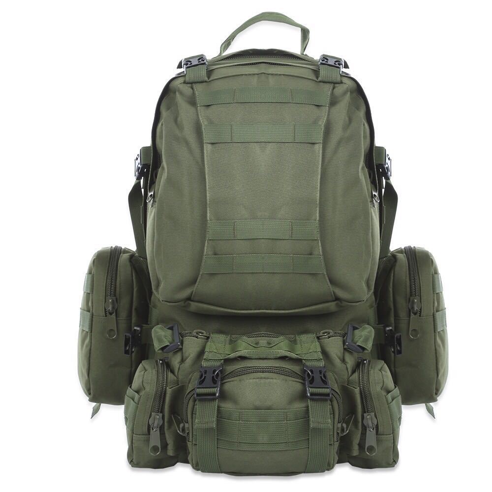 outdoor backpack - Molle Military Tactical - Waterproof, durable 50L