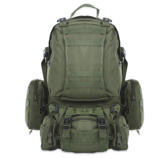 ulkoilureppu - Molle Military Tactical - Vedenpitävä, kestävä 50L