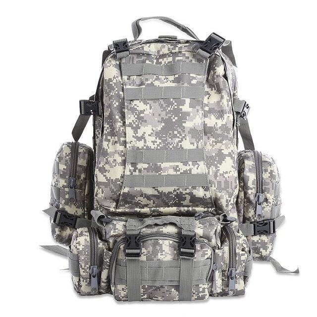 outdoor backpack - Molle Military Tactical - Waterproof, durable 50L