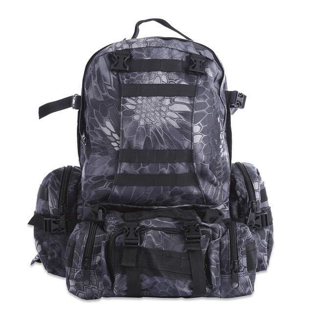 outdoor backpack - Molle Military Tactical - Waterproof, durable 50L