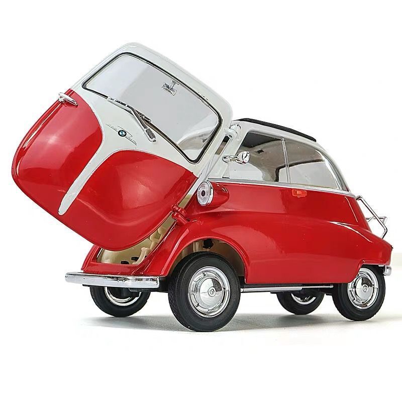 Retro BMW Isetta - Pikkuauto pienoismalli