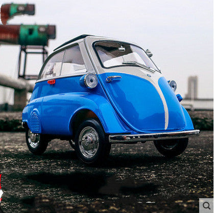 Retro BMW Isetta - Pikkuauto pienoismalli