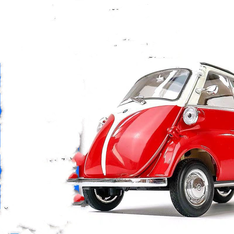 Retro BMW Isetta - Pikkuauto pienoismalli