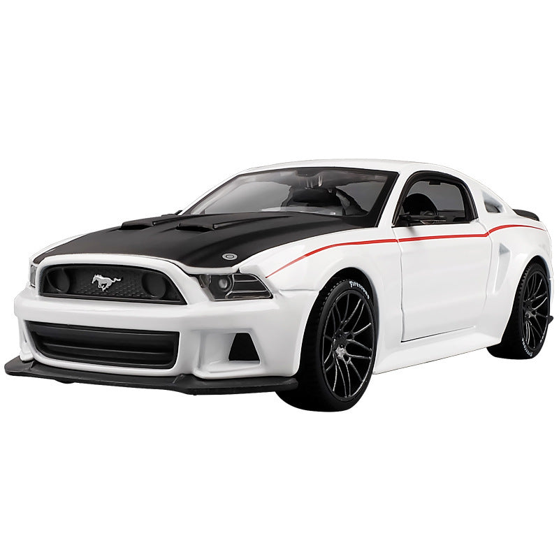 Meritor Figure  Ford Mustang Gt Car Model Original Simulation Alloy Supercar Toy Car Model Decoration