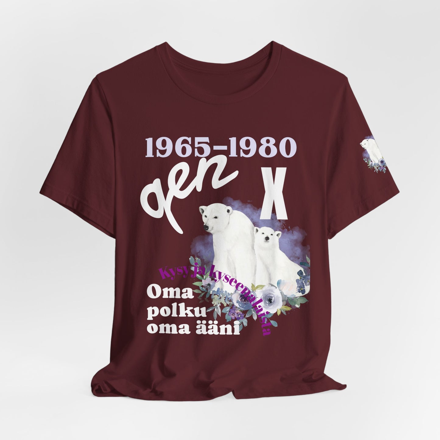 gen x jääkarhu  Unisex Jersey Short Sleeve Tee