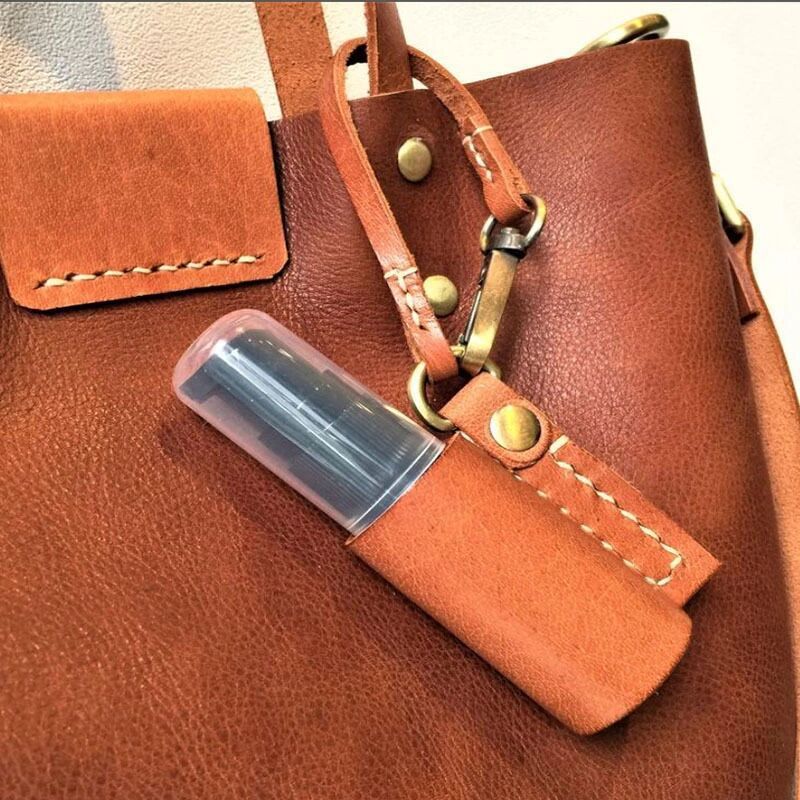 Spot Hand Sanitizer Bottle Protective Cover, Portable Hand Sanitizer Leather Case, Leather Spray Bottle Protective Cover