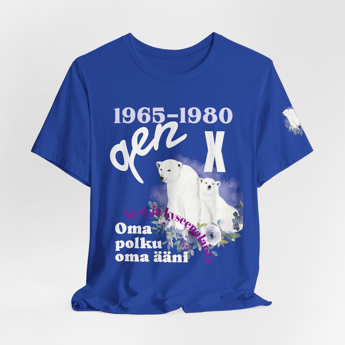 gen x jääkarhu  Unisex Jersey Short Sleeve Tee