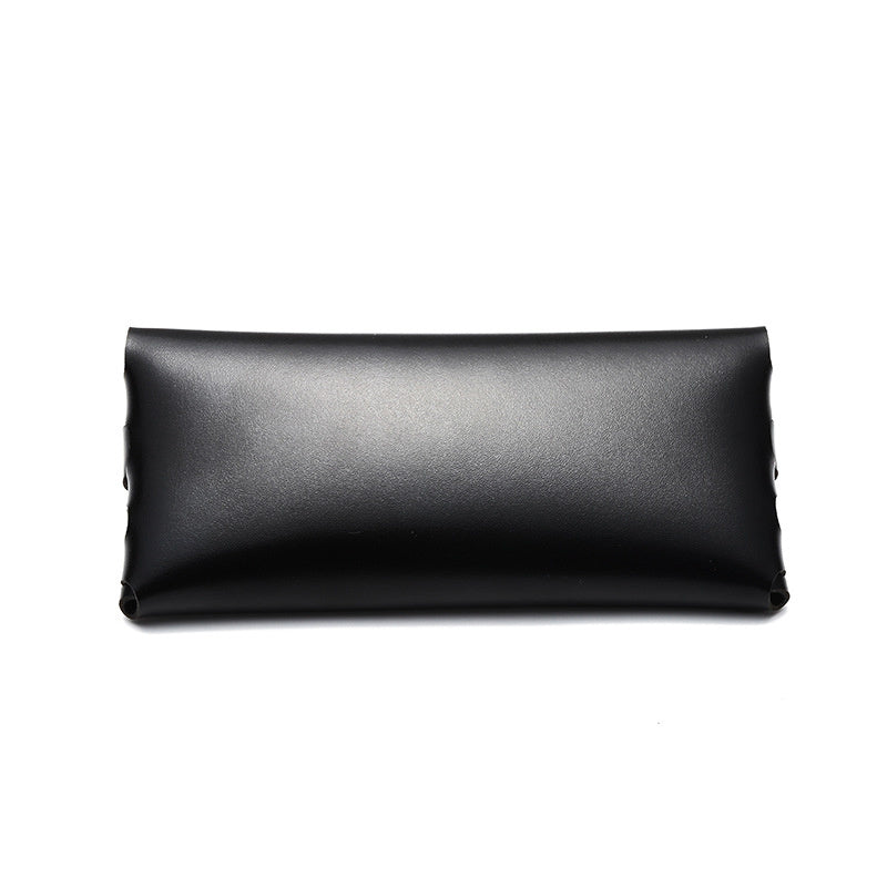 Leather case glasses case