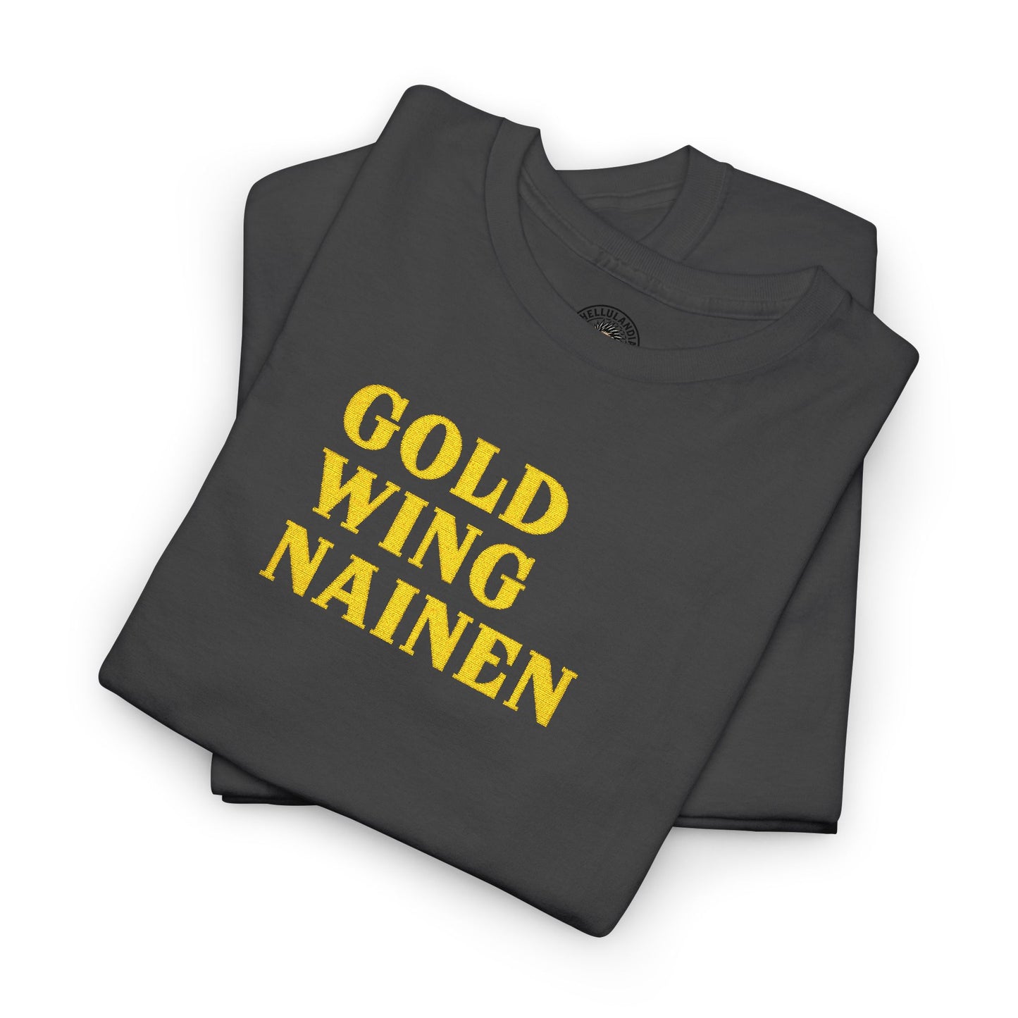 goldwingNAINEN Graphic Tee — Retro Script biker Lover T-Shirt