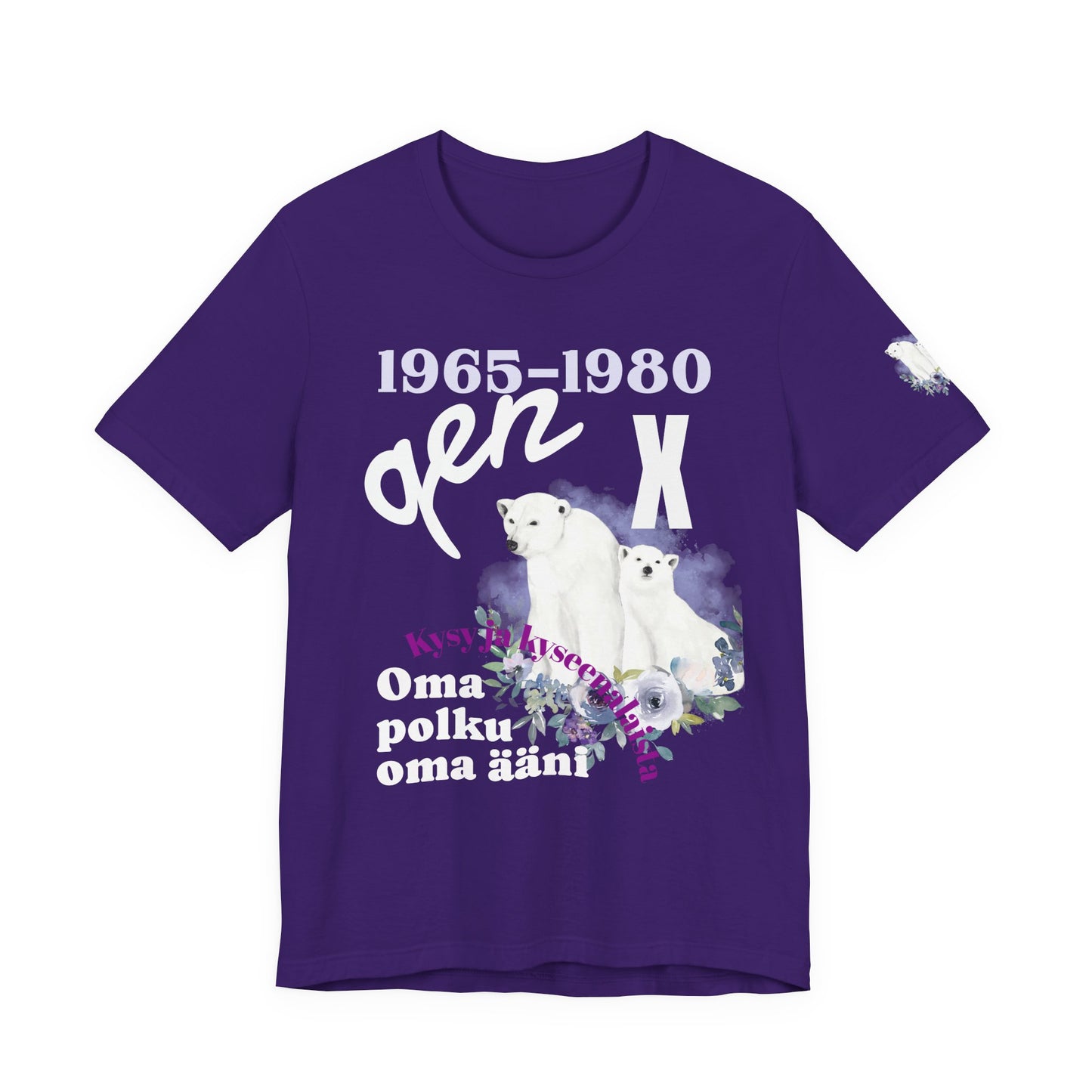 gen x jääkarhu  Unisex Jersey Short Sleeve Tee