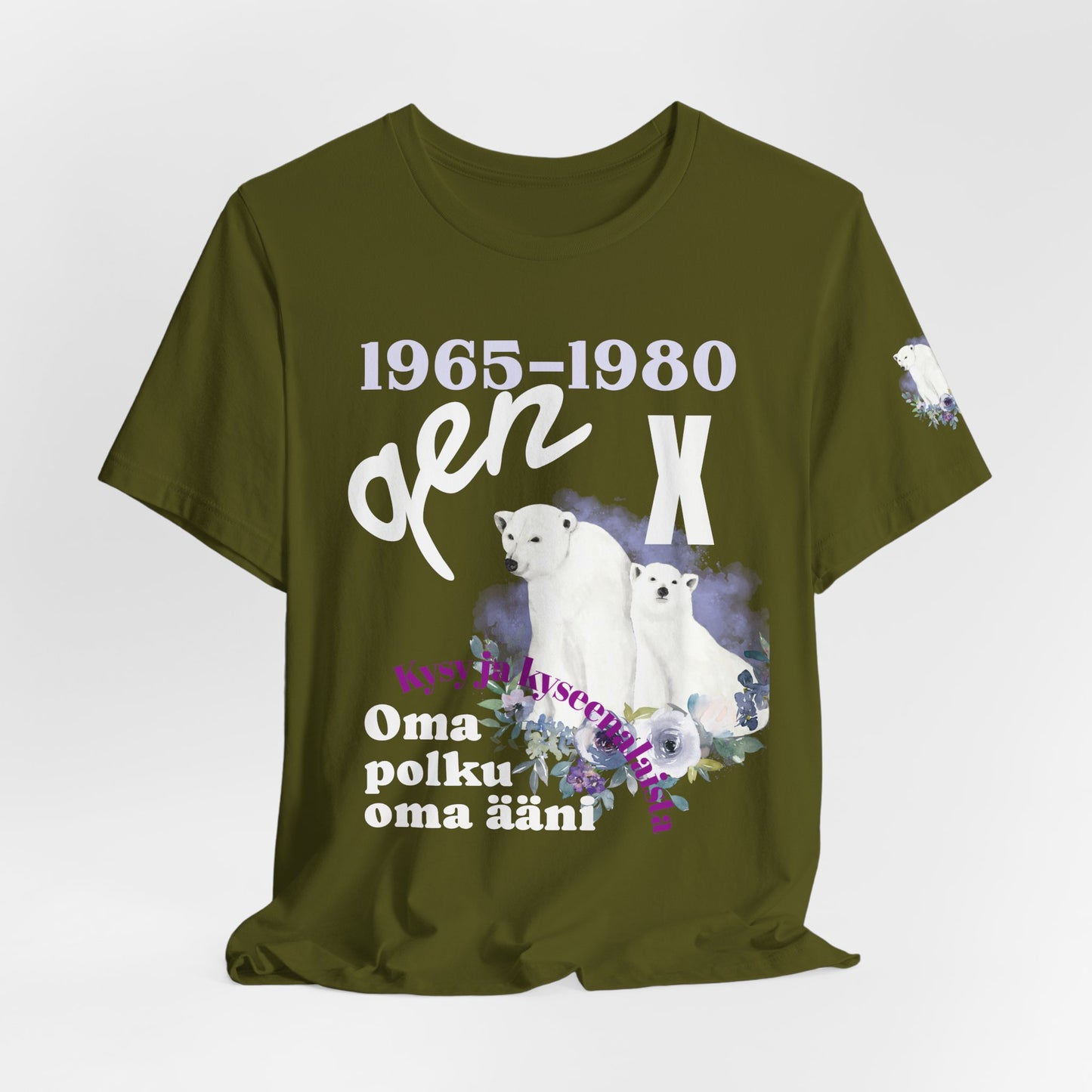 gen x jääkarhu  Unisex Jersey Short Sleeve Tee