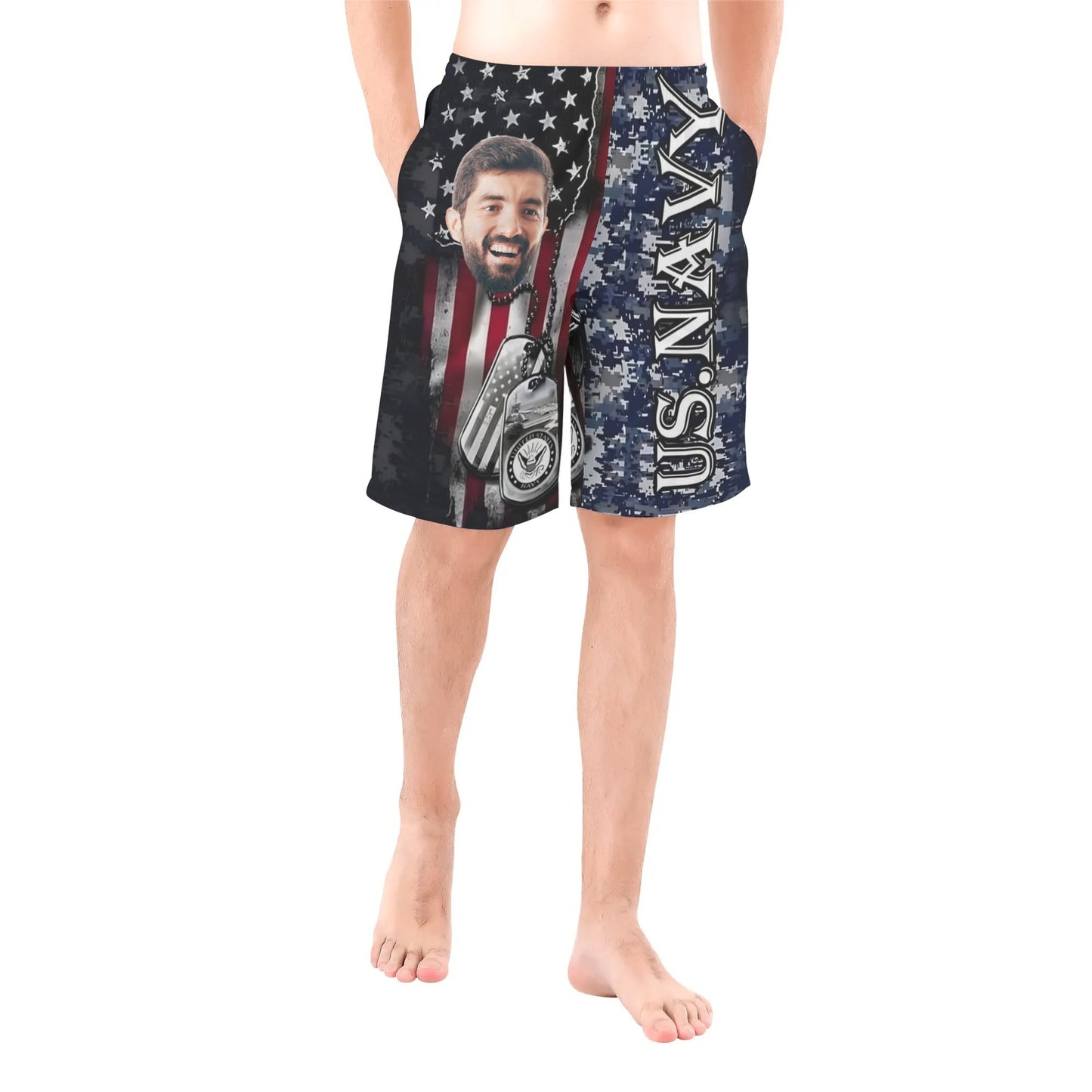 Mens All Over Print Board Shorts