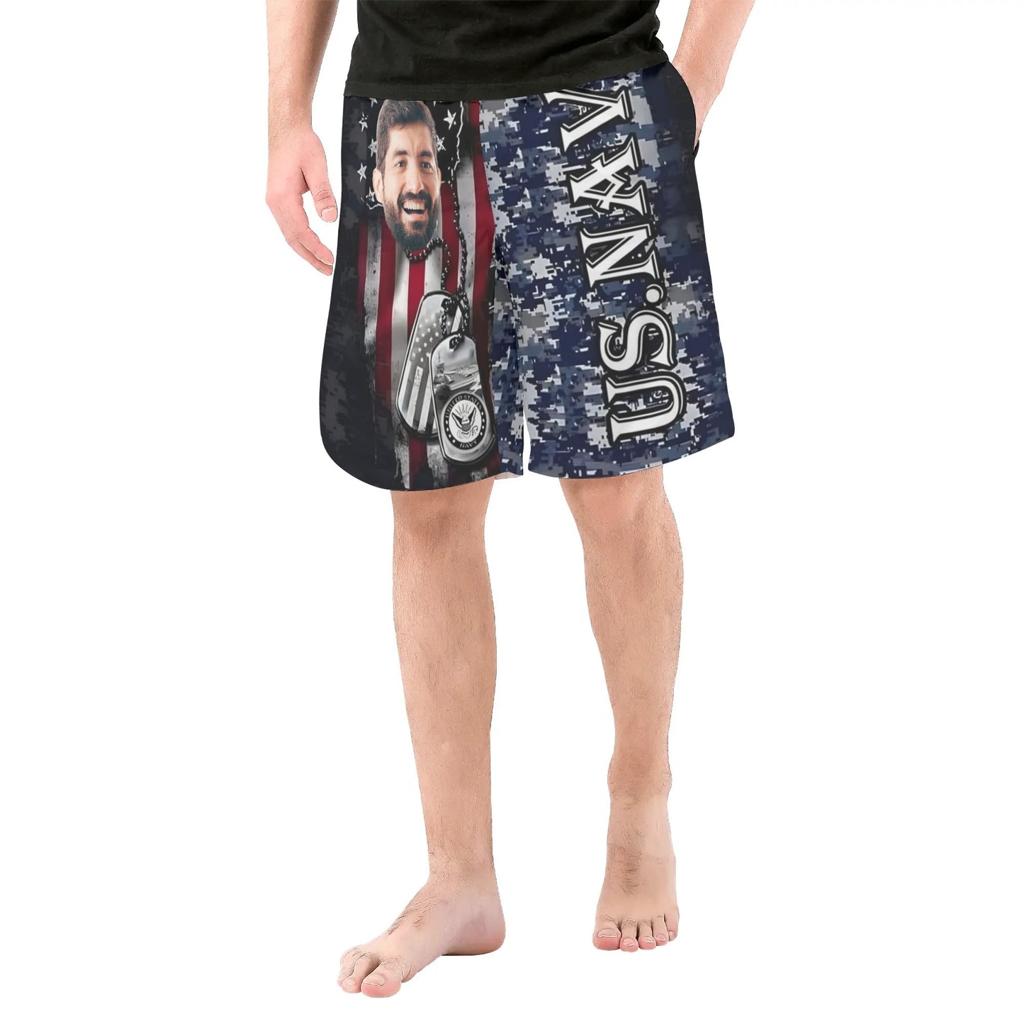 Mens All Over Print Board Shorts