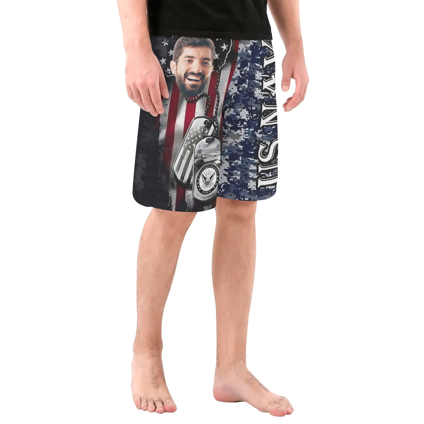 Mens All Over Print Board Shorts