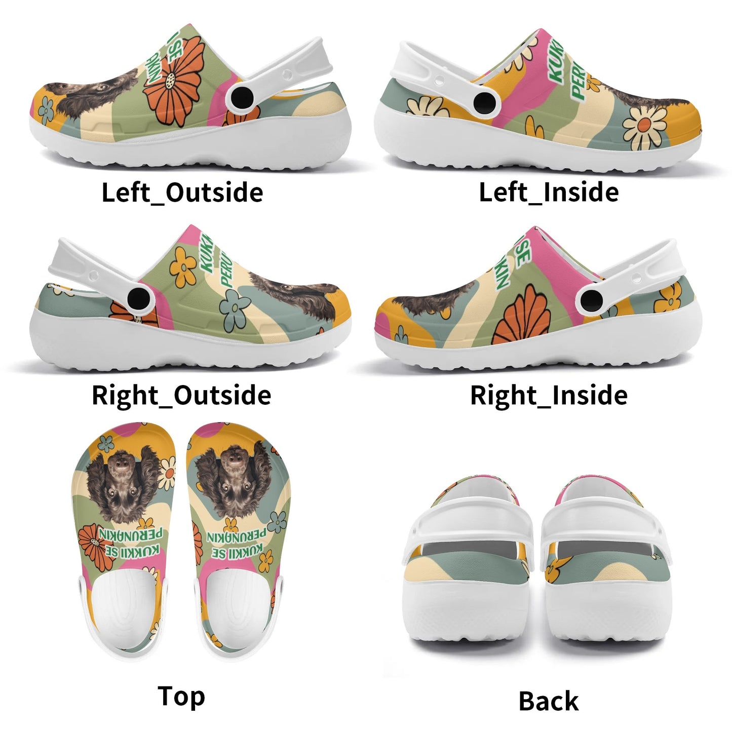 patterned sandals Retro - customize it yourself