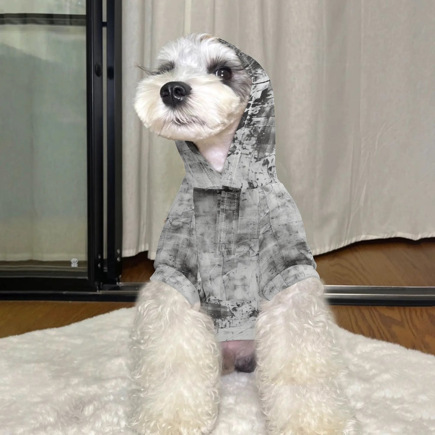 westie hoodie for small dogs and cats