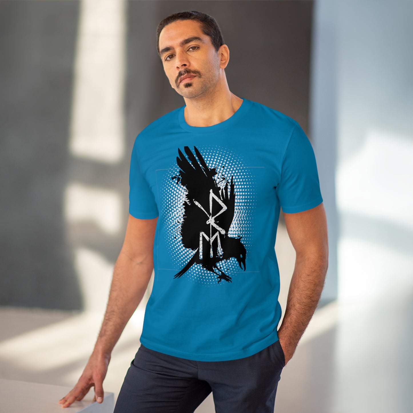 T-shirt unisex eco cotton - eyes of odin