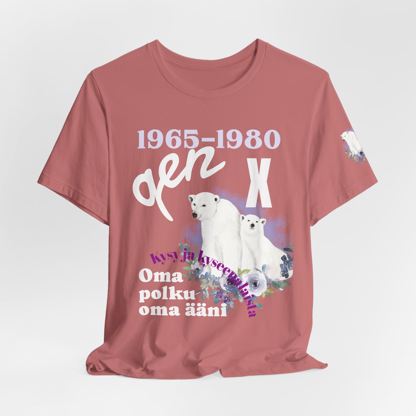 gen x jääkarhu  Unisex Jersey Short Sleeve Tee
