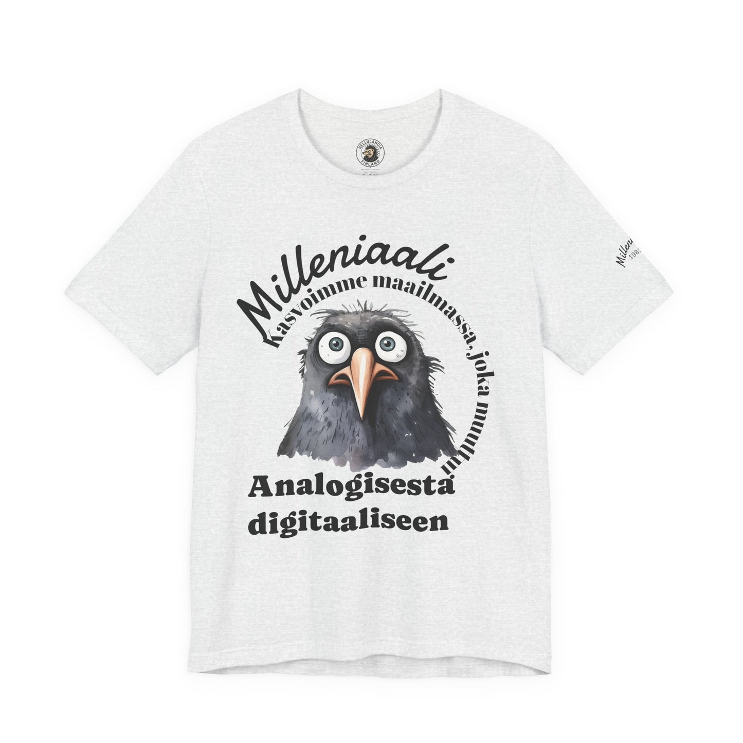 Korppi Milleniaalit Gen T-Shirt — Finnish Graphic Tee