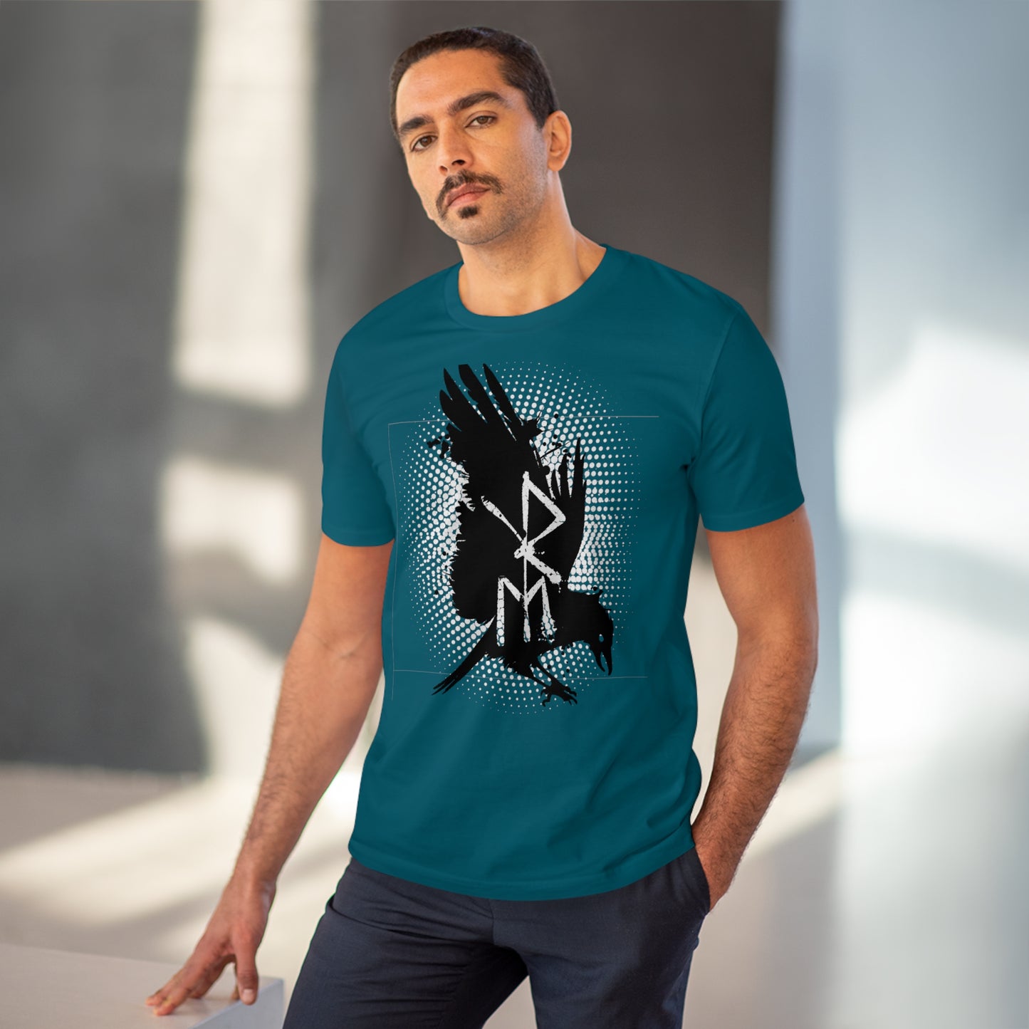 T-shirt unisex eco cotton - eyes of odin