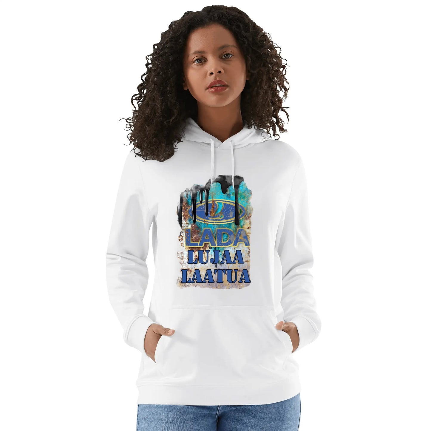 Unisex Front &amp; Back Printing Cotton Hoodie