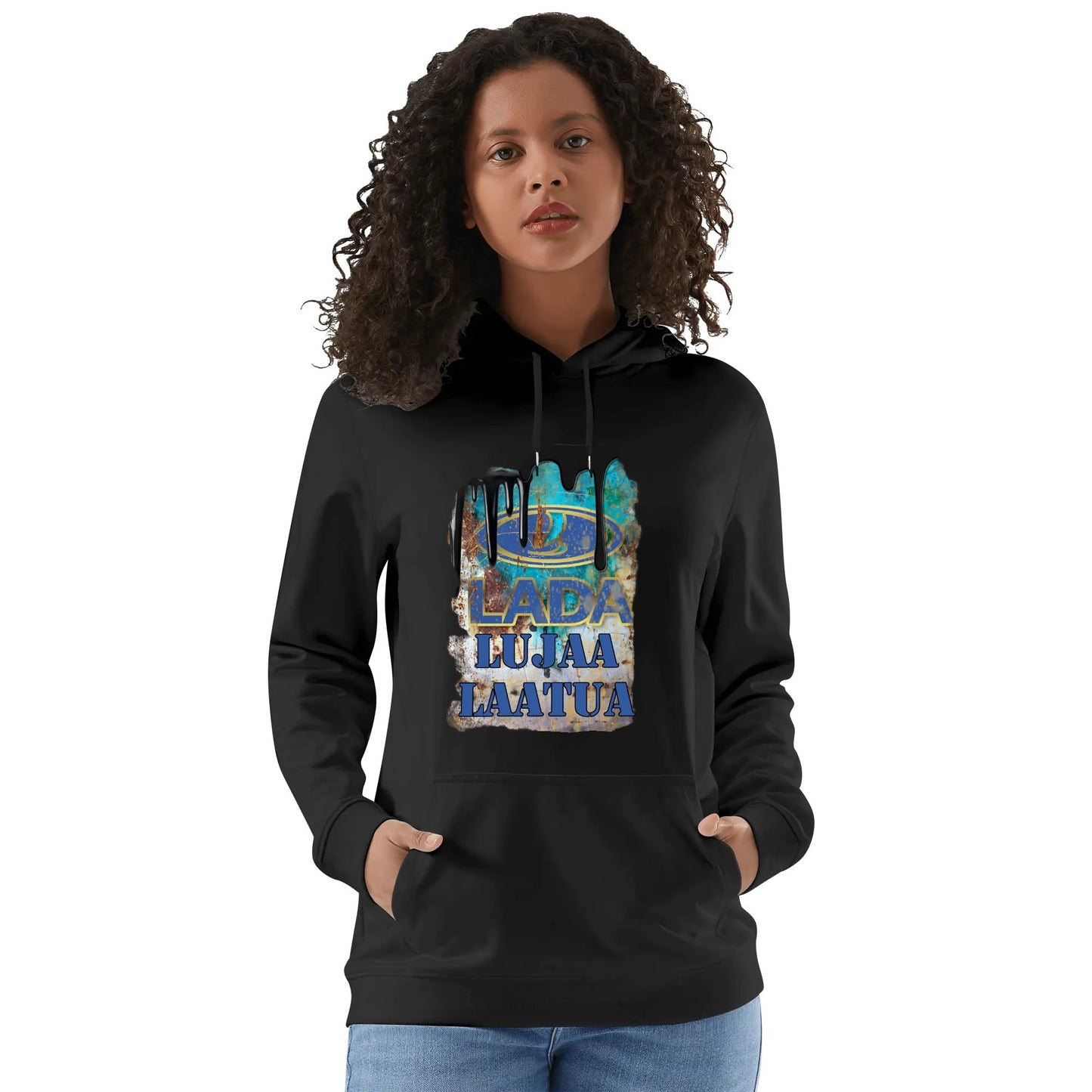 Unisex Front &amp; Back Printing Cotton Hoodie