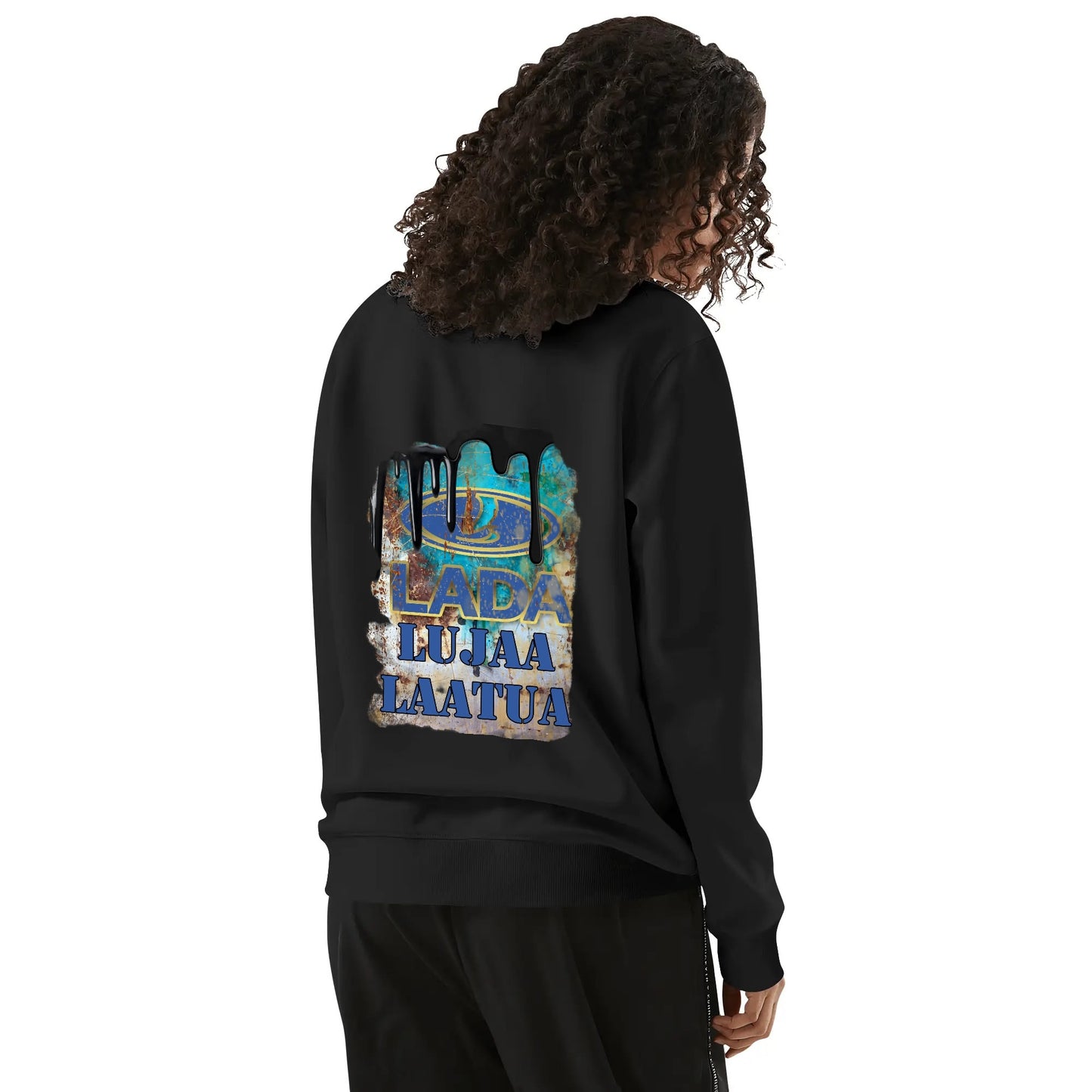 Front &amp; Back Printing Unisex Cotton Sweatshirt