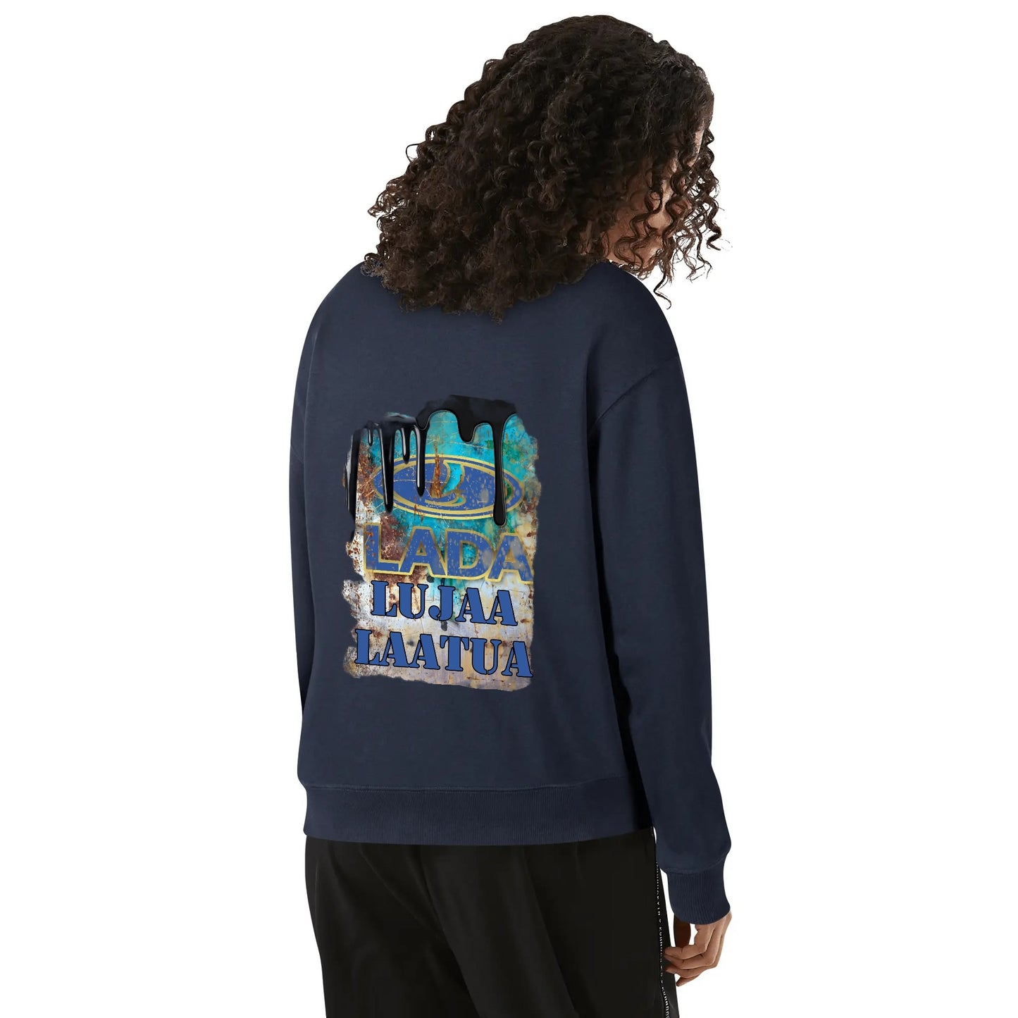 Front &amp; Back Printing Unisex Cotton Sweatshirt