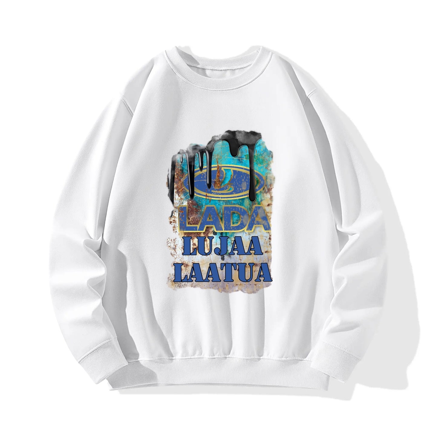 Front &amp; Back Printing Unisex Cotton Sweatshirt