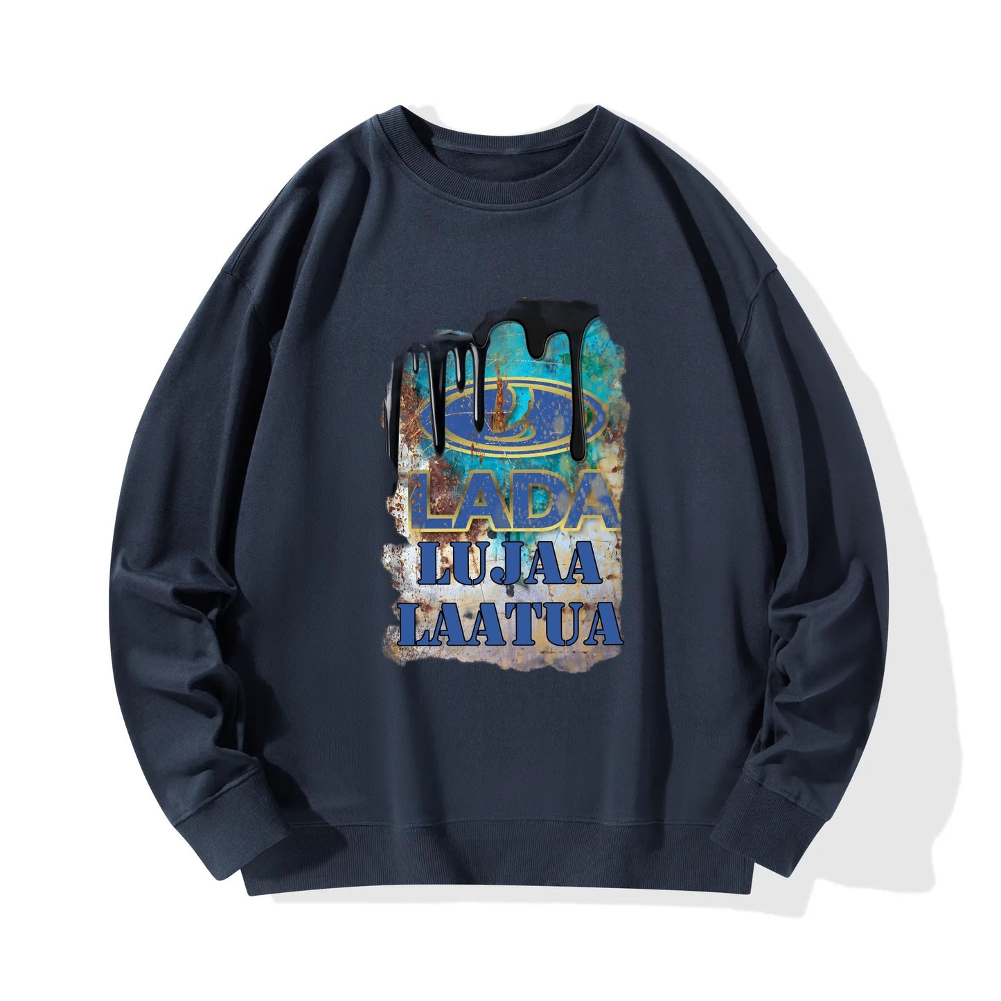 Front &amp; Back Printing Unisex Cotton Sweatshirt