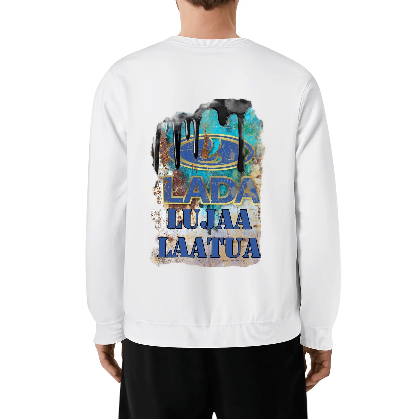 Front &amp; Back Printing Unisex Cotton Sweatshirt