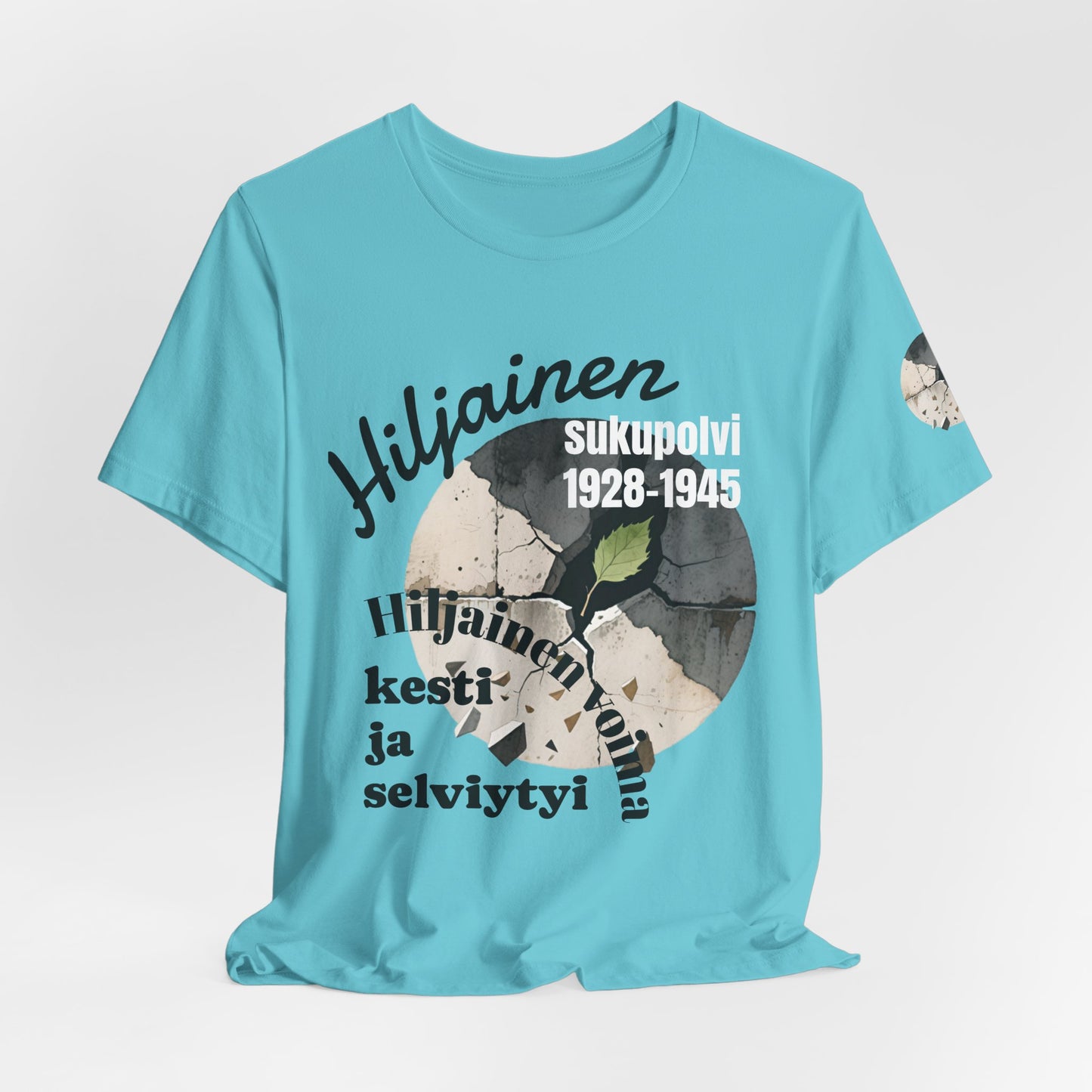 hiljainen sukupolvi silent gen  Unisex Jersey Short Sleeve Tee