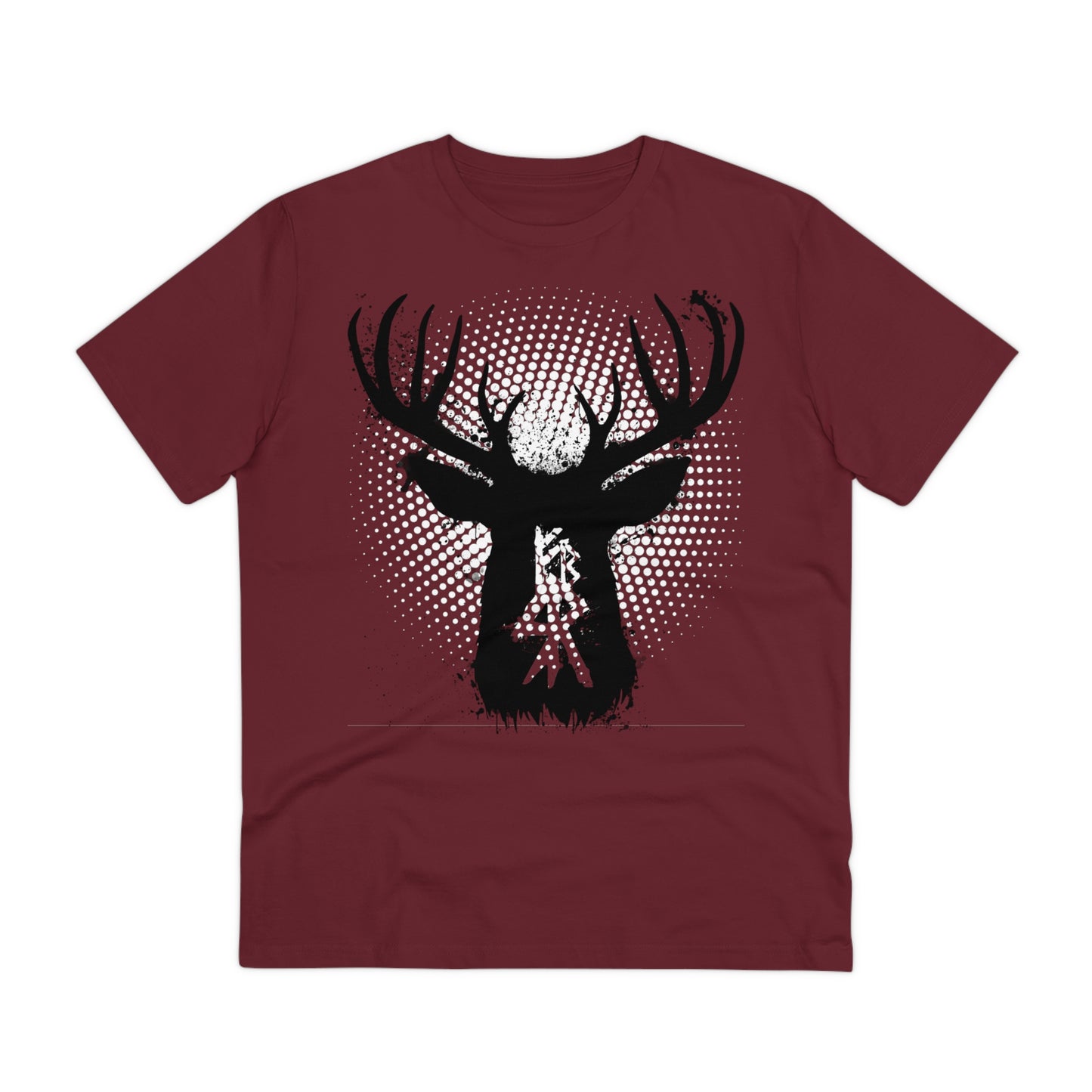 T-shirt unisex eco cotton - deer binding halter