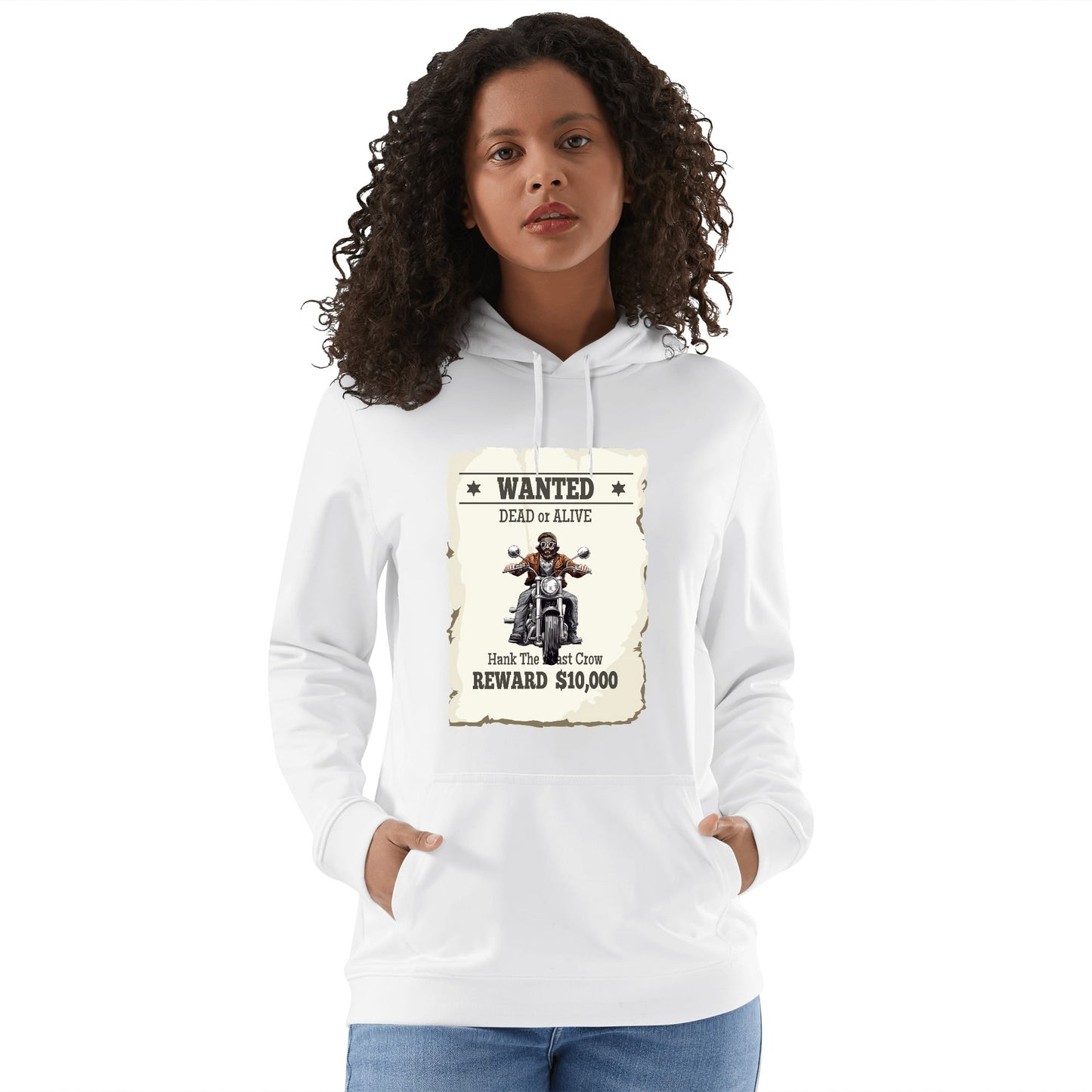 Unisex Front & Back Printing Cotton Hoodie