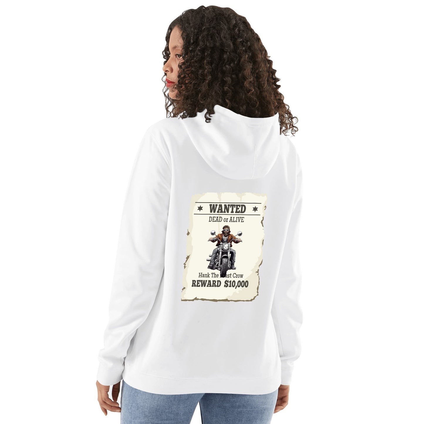 Unisex Front & Back Printing Cotton Hoodie