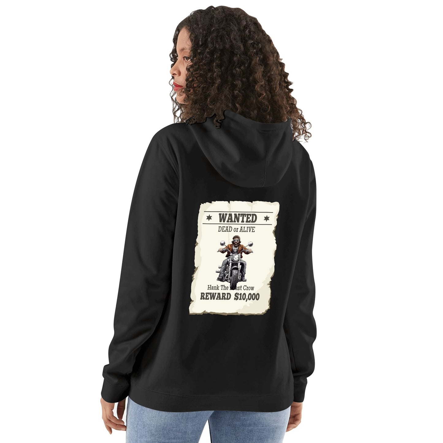 Unisex Front & Back Printing Cotton Hoodie