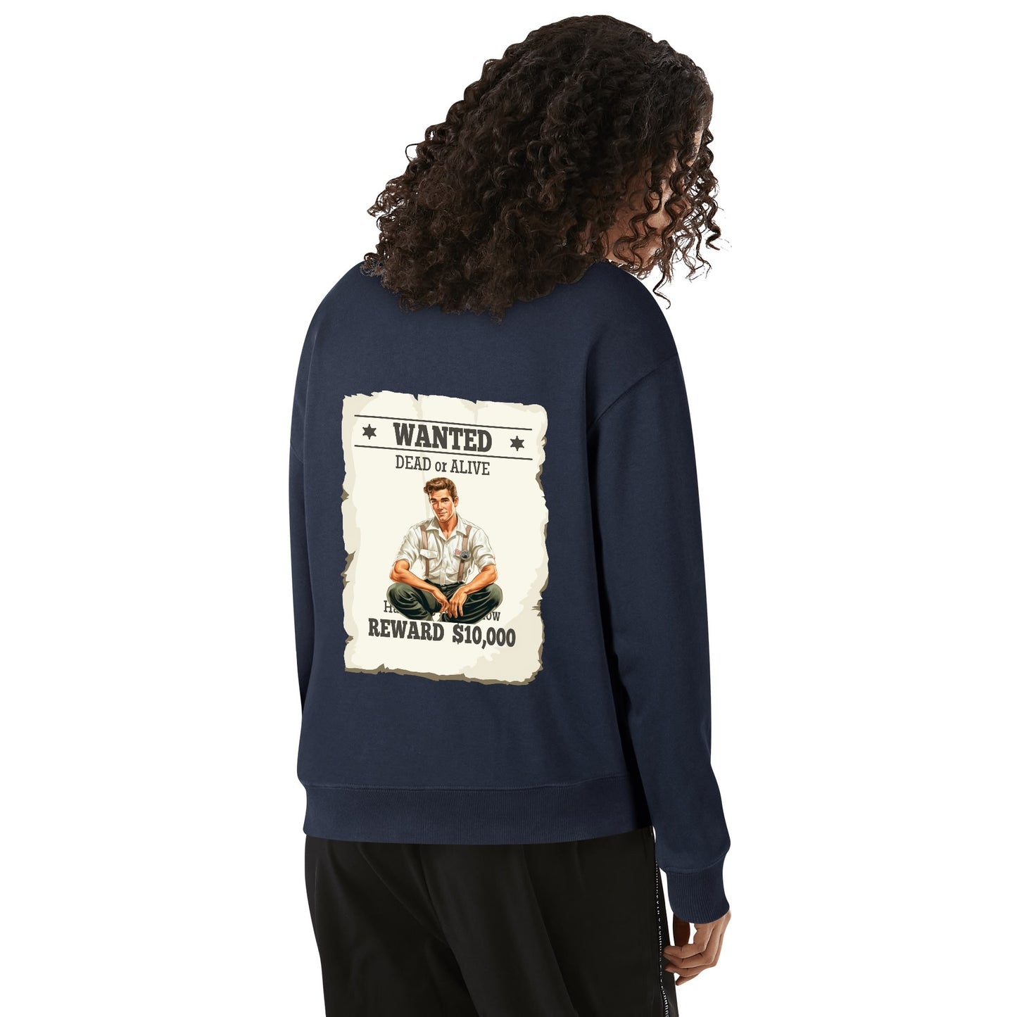 Front & Back Printing Unisex Cotton Sweatshirt