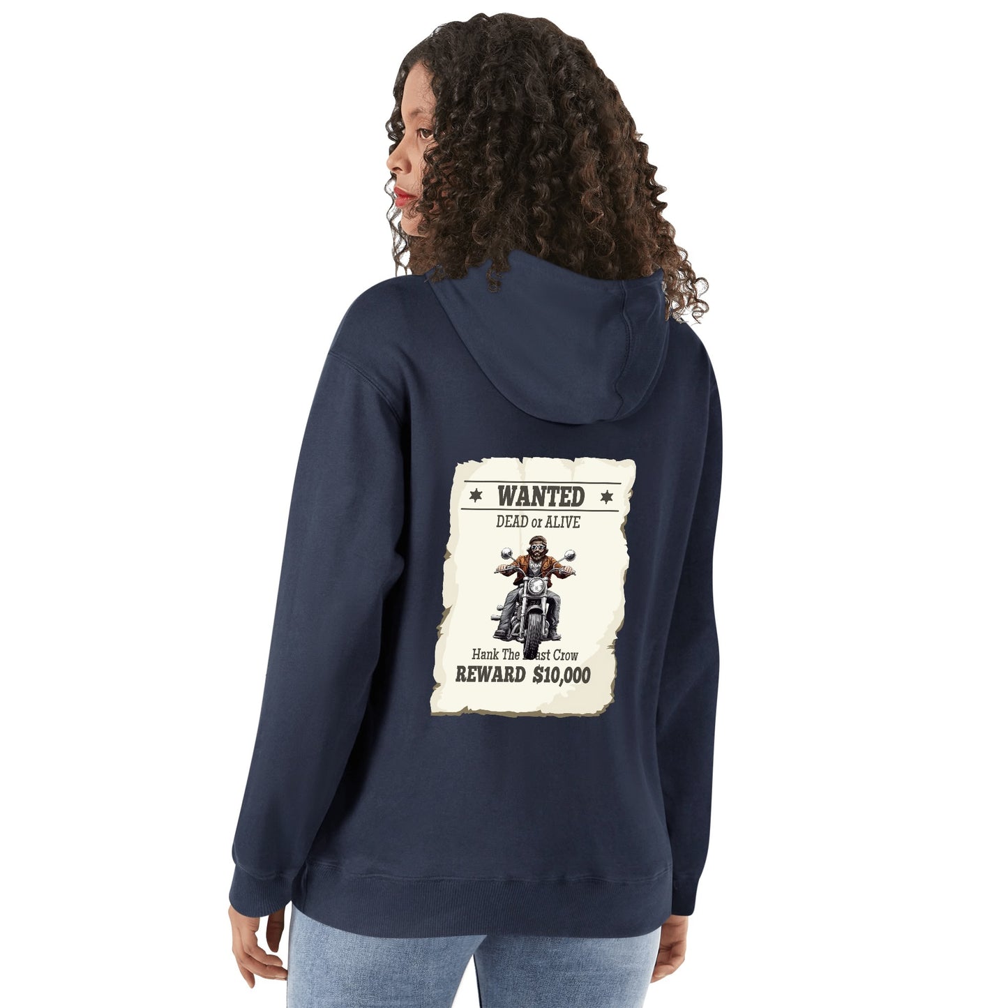 Unisex Front & Back Printing Cotton Hoodie