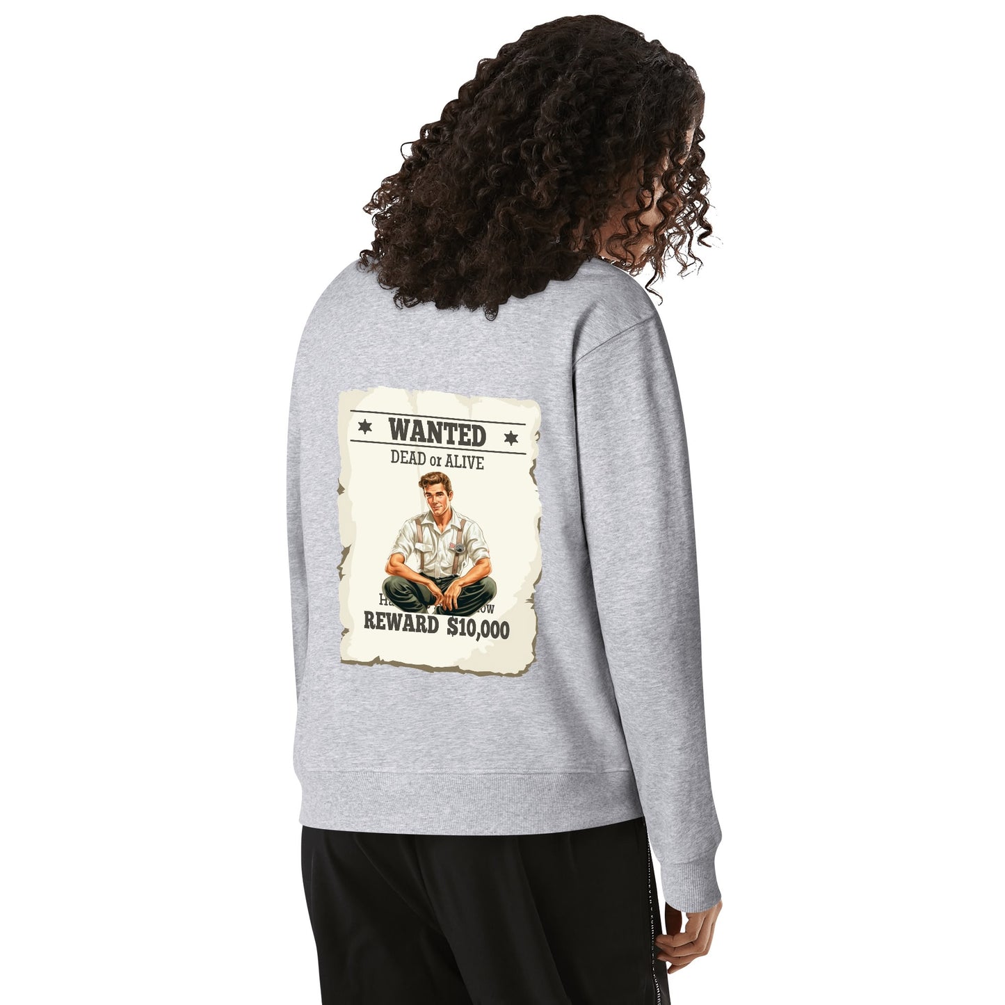 Front & Back Printing Unisex Cotton Sweatshirt