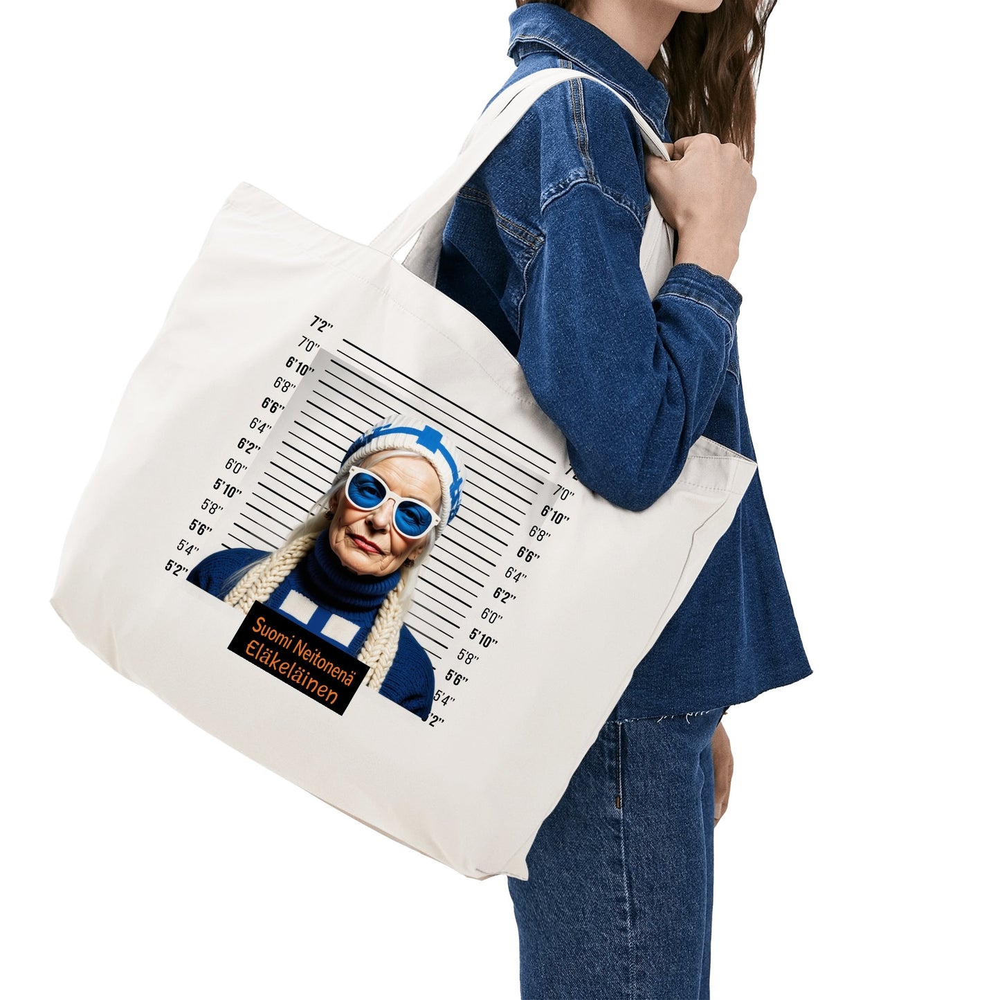 100% Cotton Tote Bag (Single-sided Print)