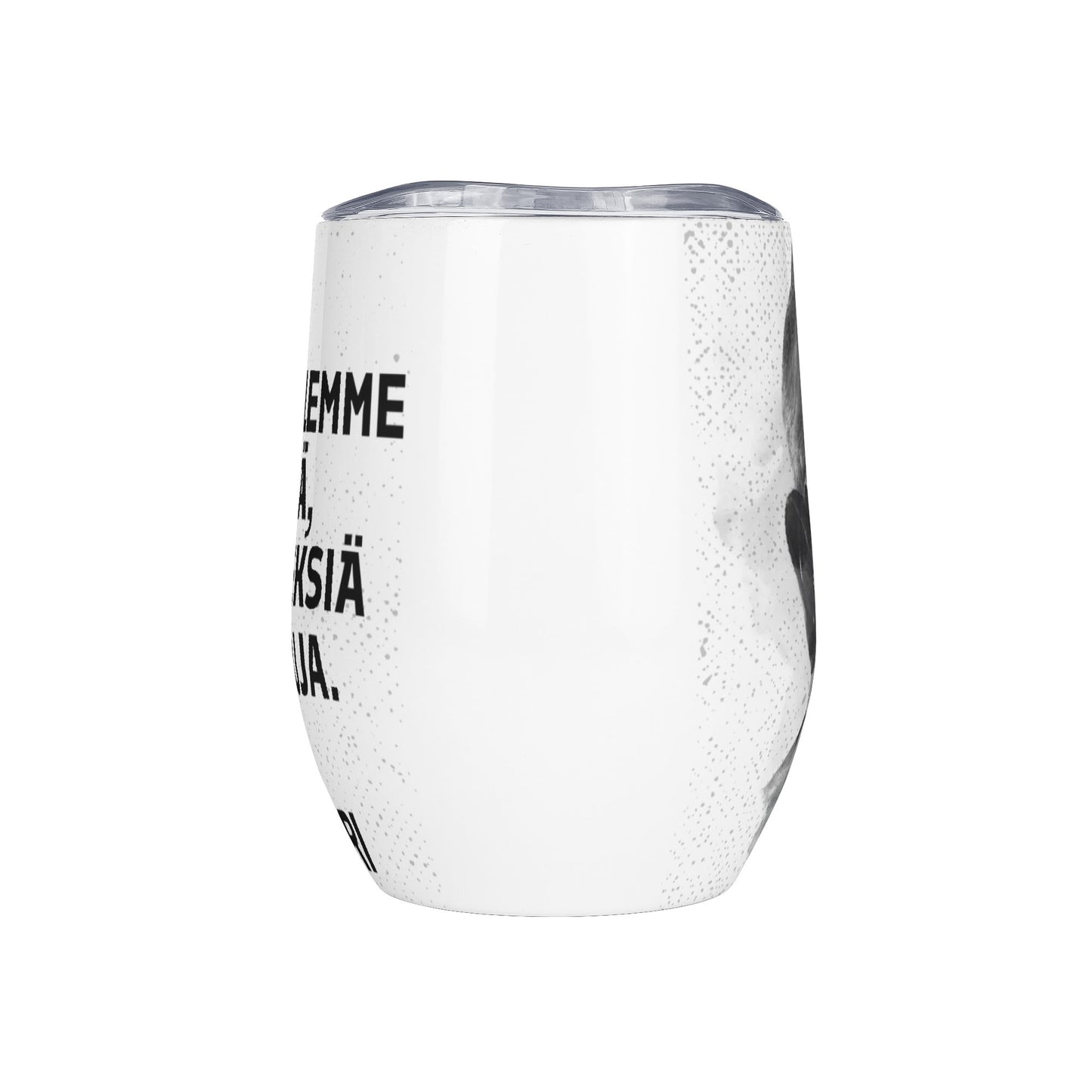 12oz Wine Tumbler Wine Glasses with Lid for Cold & Hot Drinks