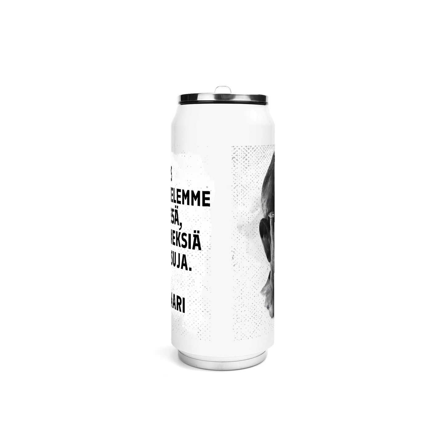 500ml Stainless Steel Cola Can Shaped Coke Cups Travel Tumbler