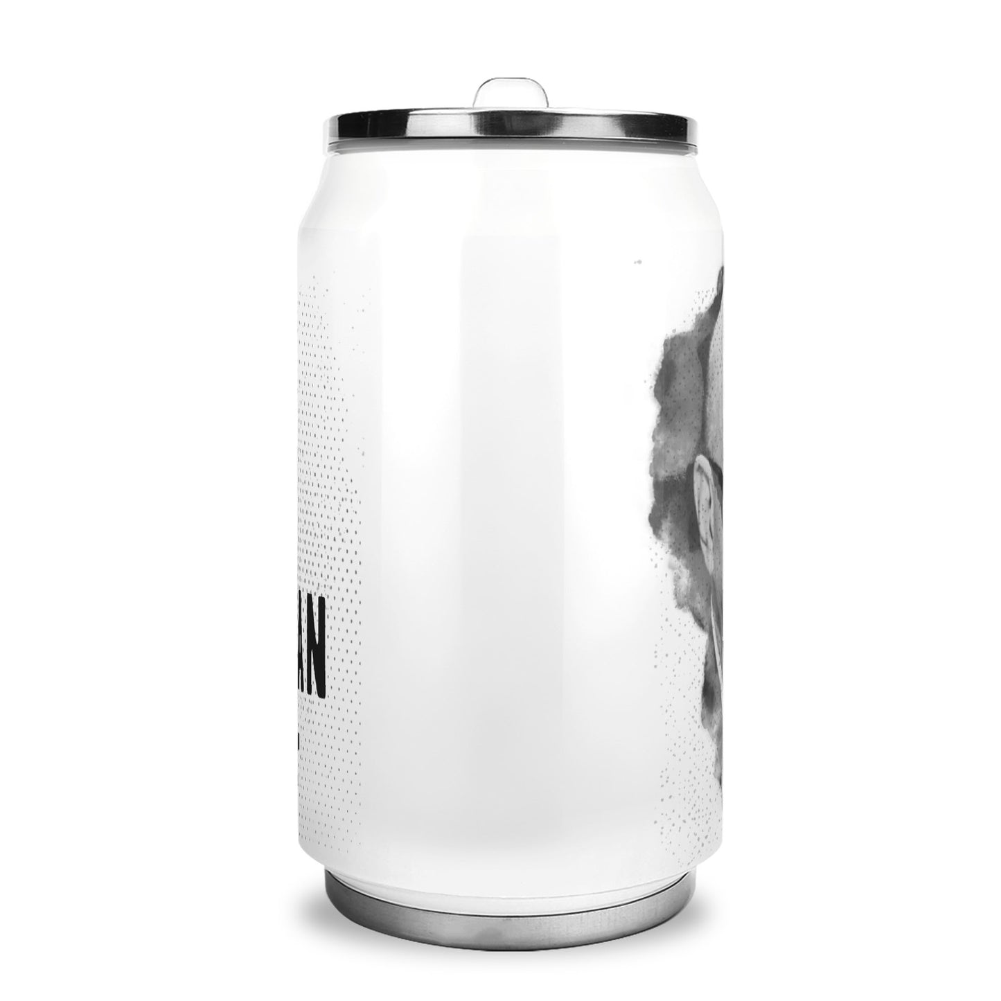 300ml Stainless Steel Cola Can Shaped Coke Cups Travel Tumbler