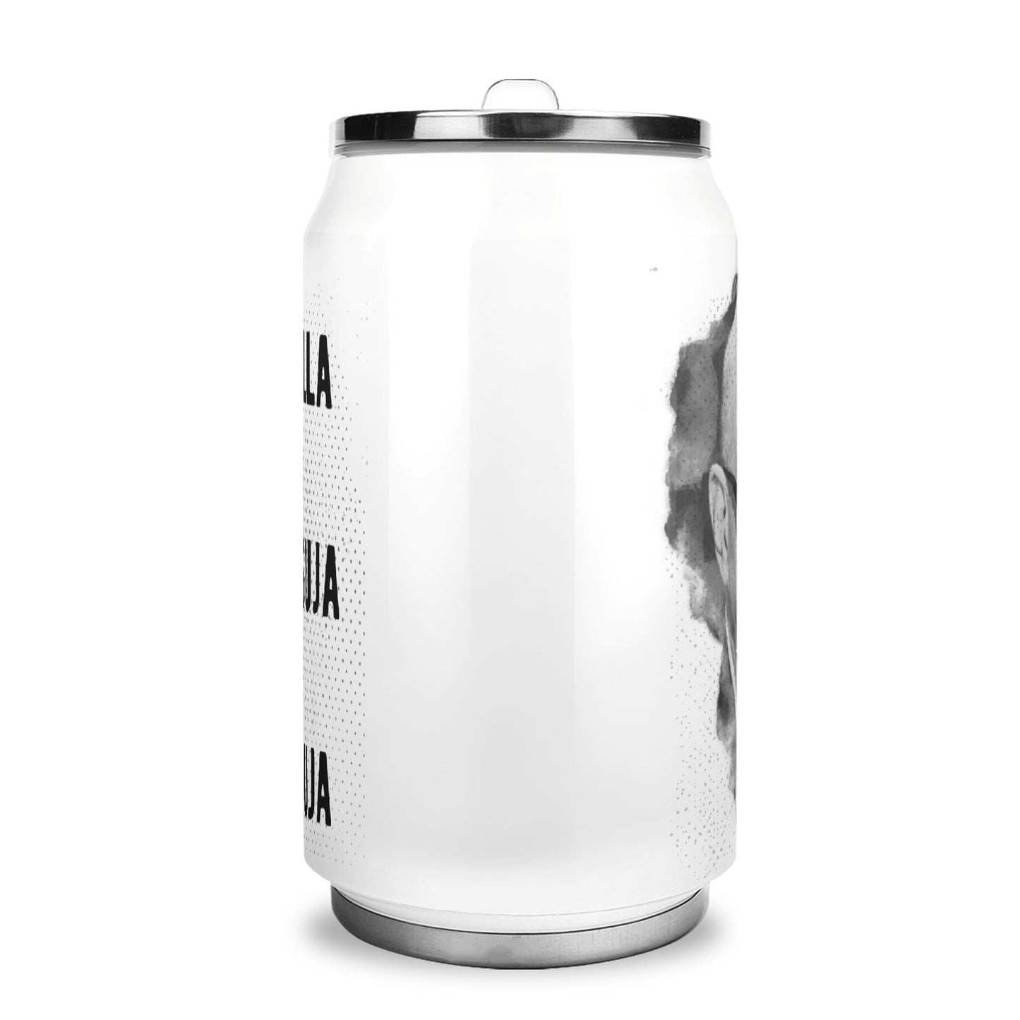 300ml Stainless Steel Cola Can Shaped Coke Cups Travel Tumbler